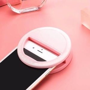 Black and Pink selfie ringlight